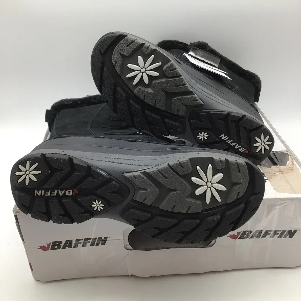 Baffin Chloe Womens Black Waterproof Winter Snow Boots 4510-0185 Size 9 NEW